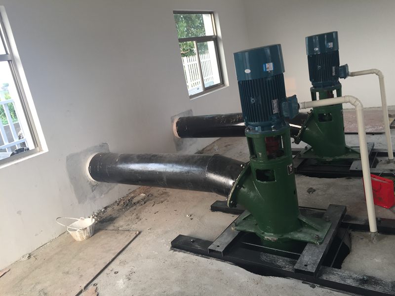 湖州350ZLB-3.5軸流泵機(jī)組安裝